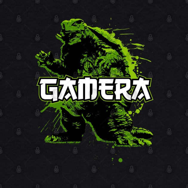 GAMERA - Splatter by KERZILLA